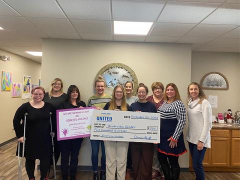 Women United Donate to Riverview Center - December 2022